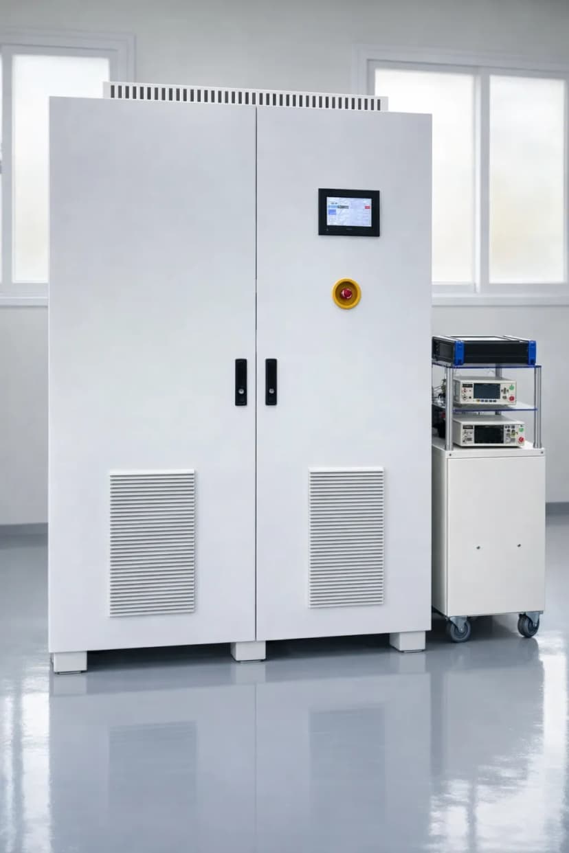 100kW 전력 회생형 양방향 배터리 충방전기